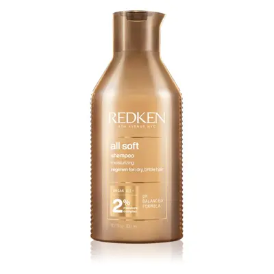 Redken All Soft tápláló sampon száraz és törékeny hajra