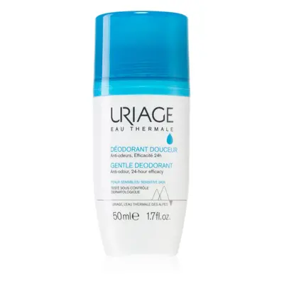 Uriage Hygiène Gentle Deodorant finom dezodor roll-on alumínium mentes