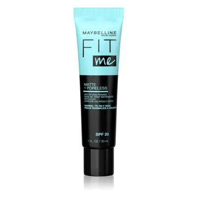 Maybelline Fit Me! Matte+Poreless Matt primer alapozó alá