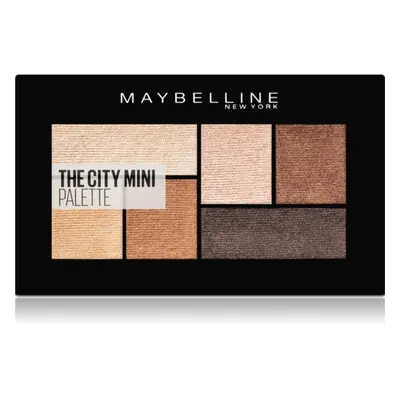 Maybelline The City Mini Palette szemhéjfesték paletta árnyalat Matte About Town