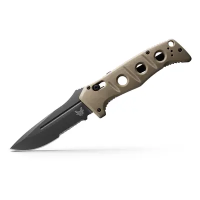 Benchmade Auto Adamas 2750SGY-3 Serrated Desert Tan G10 kés