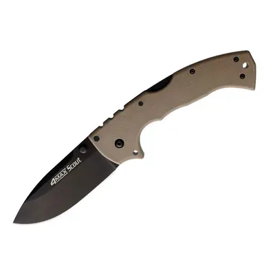 Cold Steel 4-Max Scout Desert Tan fekete kés