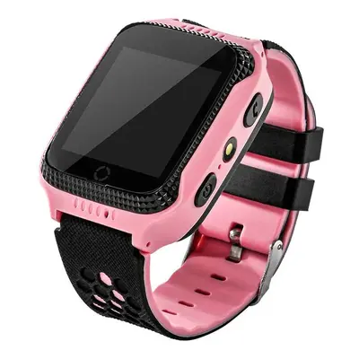 KidSafe Junior pink gyerek okosóra, GPS, kamera, Led lámpa (BB13-112)