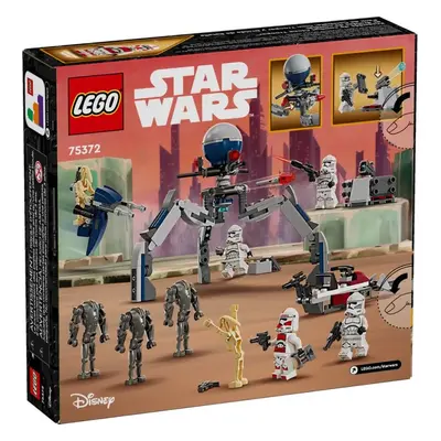 LEGO® STAR WARS™ 75372 KLÓNKATONA™ ÉS HARCI DROID™ HARCI CSOMAG