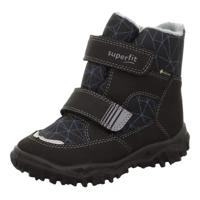 HUSKY Fekete/világosszürke Gore-tex téli csizma gyerekeknek, Superfit, 1-006080-0000, szürke