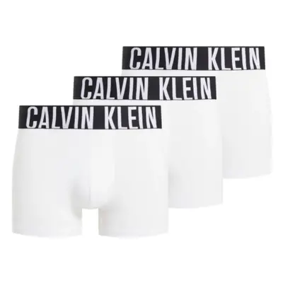 Férfi boxerek CALVIN KLEIN TRUNK 3PK-WHITE, WHITE, WHITE