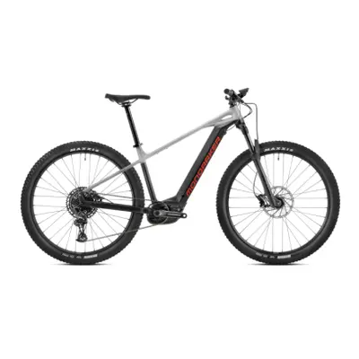 Elektromos mountain bike MONDRAKER Prime, black nimbus grey flame red