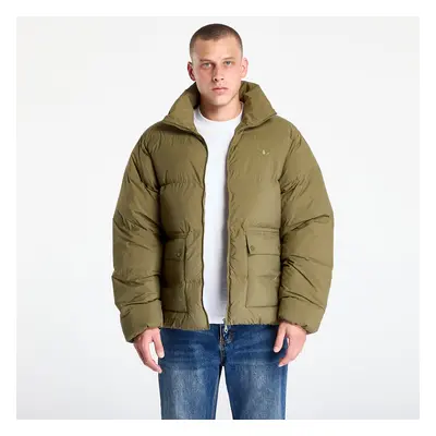 Dzseki adidas Originals Synthetic Down Puffer Focus Olive
