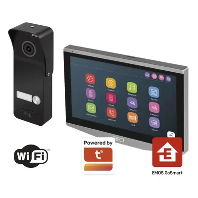 EMOS H4020 GOSMART VIDEO KAPUTELEFON 7" SZETT IP-750A