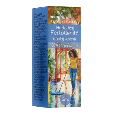 Herby's - Háztartási fertőtlenítő illóolaj keverék 5 ml