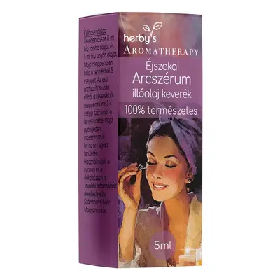 Herby's - Éjszakai arcszérum illóolaj keverék 5 ml