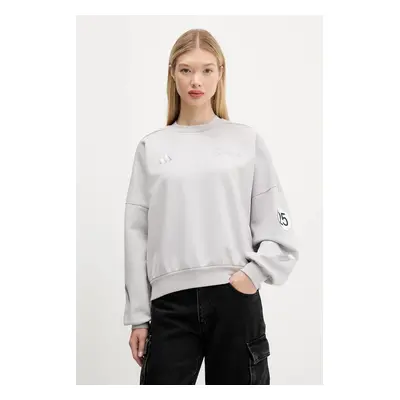 adidas felső x Mercedes szürke, nyomott mintás, JW3480