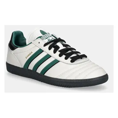adidas Originals bőr sportcipő Samba JP bézs, JR0964