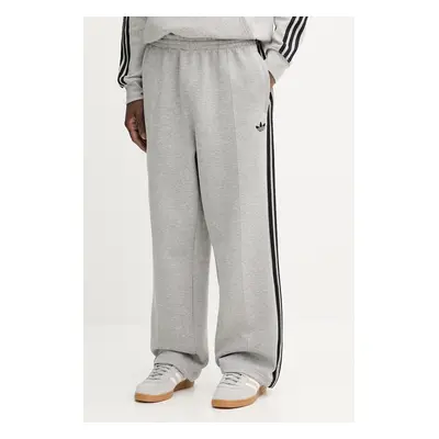 adidas Originals melegítőnadrág Spacer Drill Tp szürke, nyomott mintás, JX1505