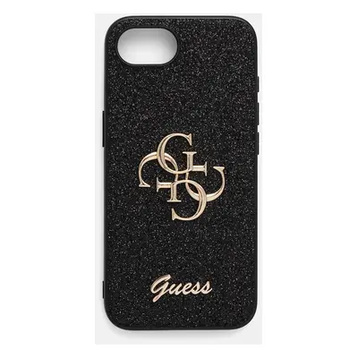 Guess telefon tok iPhone 16e fekete, GUHCPSE4HG4SGK