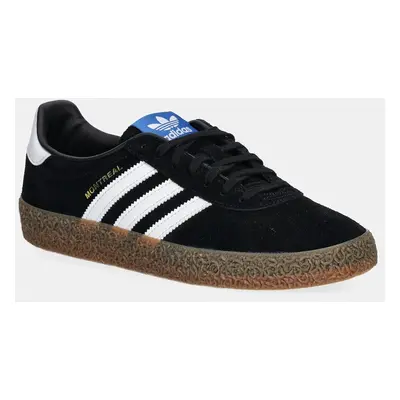adidas Originals velúr sportcipő Montreal RM fekete, JQ1688