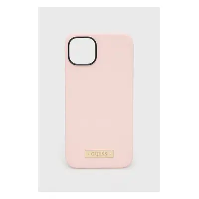 Guess telefon tok Iphone 14 Plus 6,7" rózsaszín