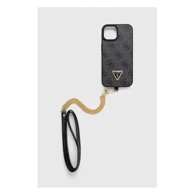 Guess telefon tok iPhone 15 6.1 fekete