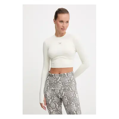 adidas by Stella McCartney edzős hosszú ujjú TruePurpose bézs, JM1403