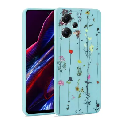 Tech-Protect Mood tok Xiaomi Redmi Note 12 5G / Poco X5 5G, garden blue