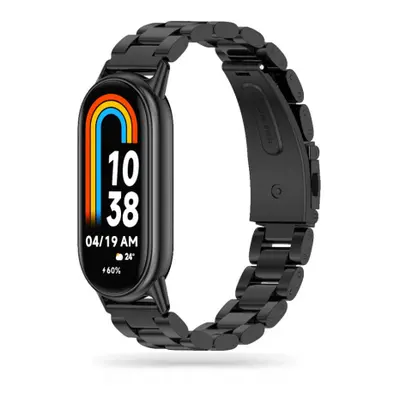 Tech-Protect Stainless szíj Xiaomi Smart Band 8 / 9, black