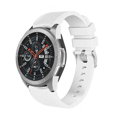 BStrap Silicone Davis szíj Huawei Watch GT 42mm, white (SSG008C0802)