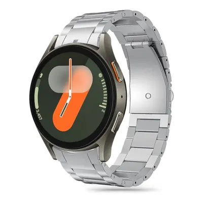 Tech-Protect Stainless szíj Samsung Galaxy Watch 4 / 5 / 5 Pro / 6 / 7 / FE, silver