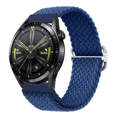 BStrap Elastic Nylon szíj Huawei Watch GT/GT2 46mm, cold blue (SSG025C0312)