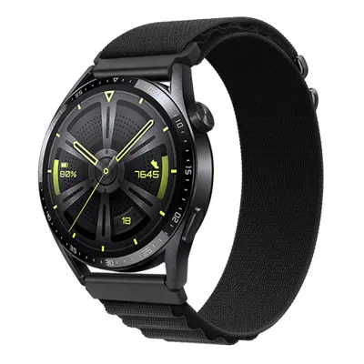 BStrap Nylon Loop szíj Huawei Watch GT3 42mm, black (SSG036C0108)