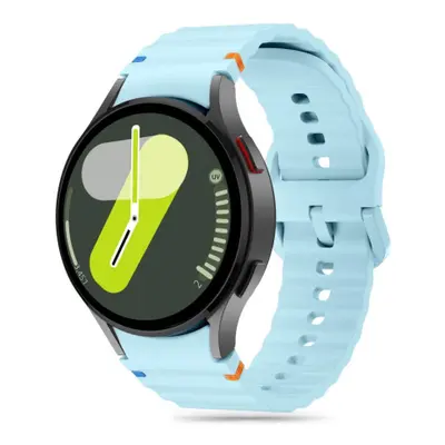 Tech-Protect Silicone Sport szíj Samsung Galaxy Watch 4 / 5 / 5 Pro / 6 / 7 / FE, sky blue