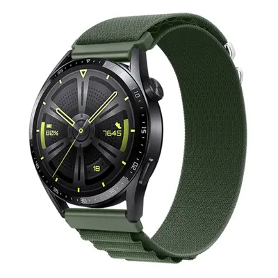 BStrap Nylon Loop szíj Huawei Watch GT2 42mm, green (SSG036C0307)