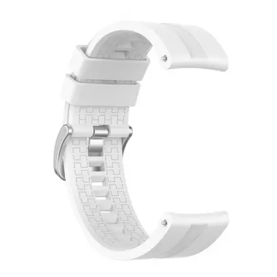 BStrap Silicone Cube szíj Samsung Galaxy Watch 3 45mm, white (SHU004C0801)