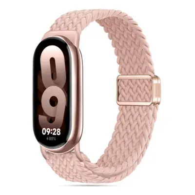 Tech-Protect Nylonmag szíj Xiaomi Smart Band 8 / 9 / NFC, dusty rose