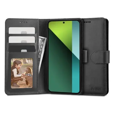 Tech-Protect Wallet könyv tok Xiaomi Redmi Note 13 Pro 5G / Poco X6 5G, fekete