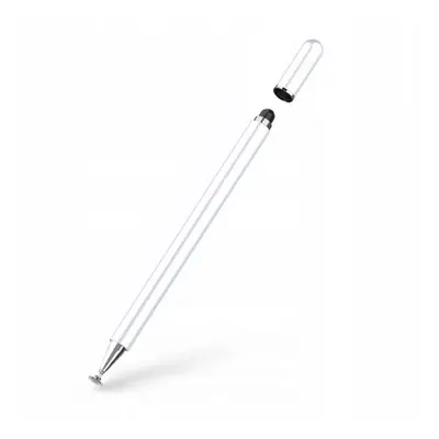 Tech-Protect Charm Stylus érintőceruza tablet, fehér/ezüst