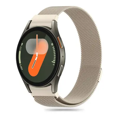 Tech-Protect Milanese szíj Samsung Galaxy Watch 4 / 5 / 5 Pro / 6 / 7 / FE, starlight