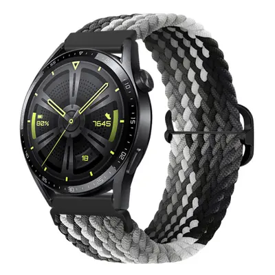 BStrap Elastic Nylon szíj Huawei Watch GT3 42mm, black qiao (SSG024C0808)