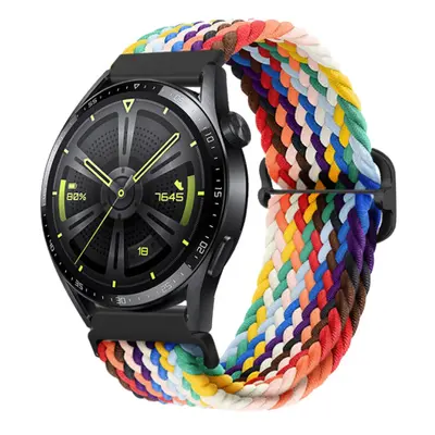 BStrap Elastic Nylon szíj Garmin Vivoactive 5, rainbow