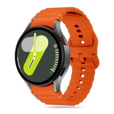 Tech-Protect Silicone Sport szíj Samsung Galaxy Watch 4 / 5 / 5 Pro / 6 / 7 / FE, orange