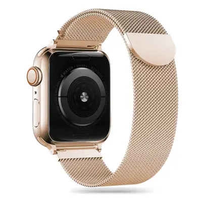 Tech-Protect Milanese szíj Apple Watch 42/44/45/49mm, gold