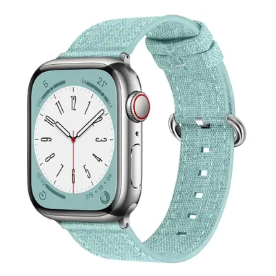 BStrap Denim szíj Apple Watch 42/44/45mm, light green (SAP015C13)