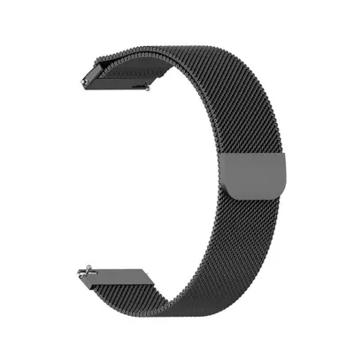 BStrap Milanese szíj Garmin Vivoactive 4s, black (SGA010C01)