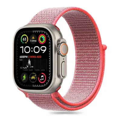 Tech-Protect Nylon szíj Apple Watch 40/41/42mm, hot pink