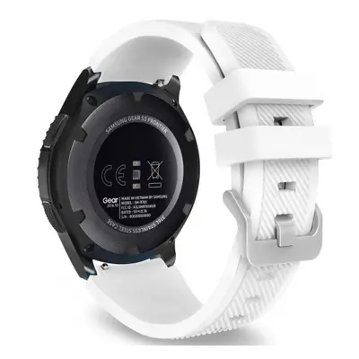 BStrap Silicone Sport szíj Garmin Venu 2, white (SSG006C2209)