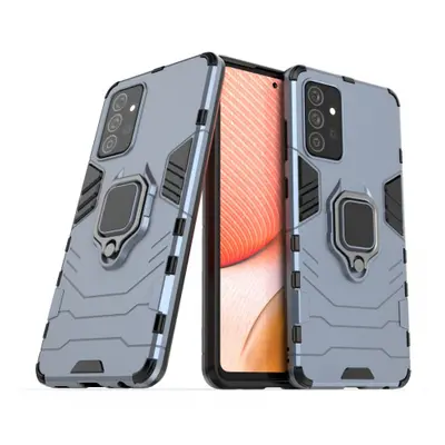 MG Ring Armor műanyag tok Samsung Galaxy A72 4G, kék