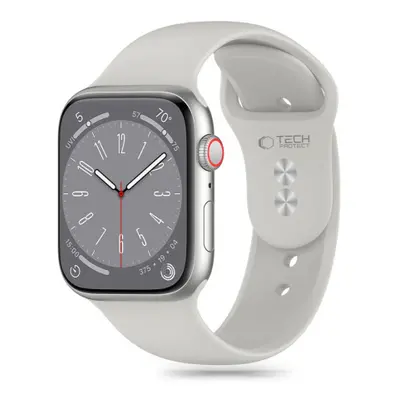 Tech-Protect Silicone szíj Apple Watch 42/44/45/49mm, stone