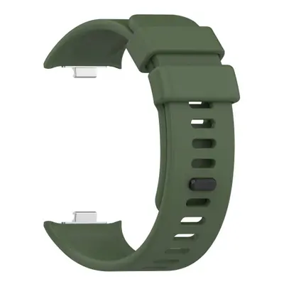 BStrap Silicone szíj Xiaomi Redmi Watch 4, dark green