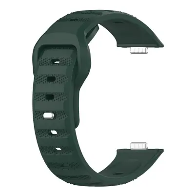 BStrap Silicone szíj Huawei Watch Fit 3, dark green