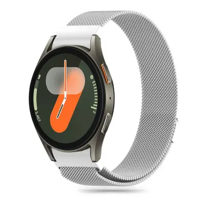 Tech-Protect Milanese szíj Samsung Galaxy Watch 4 / 5 / 5 Pro / 6 / 7 / FE, silver