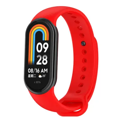 BStrap Silicone szíj Xiaomi Smart Band 8 / 9, red